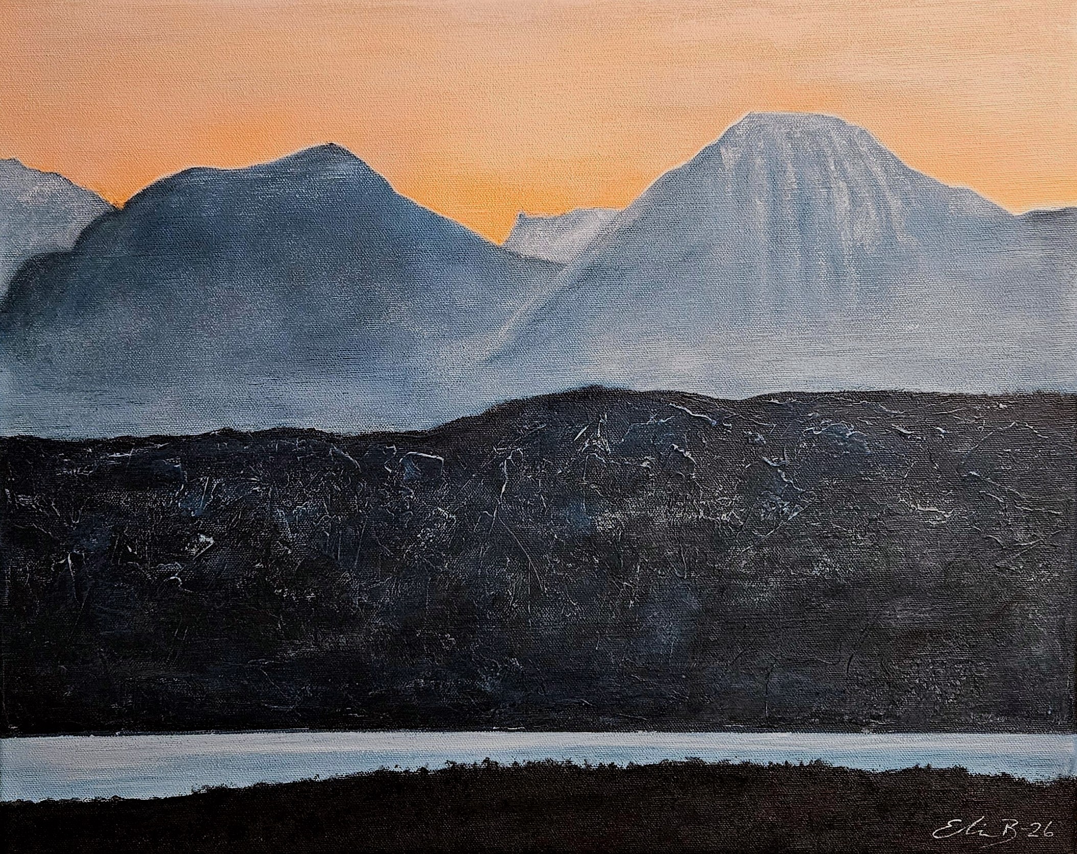 "Blue Distances - Molde Peaks"