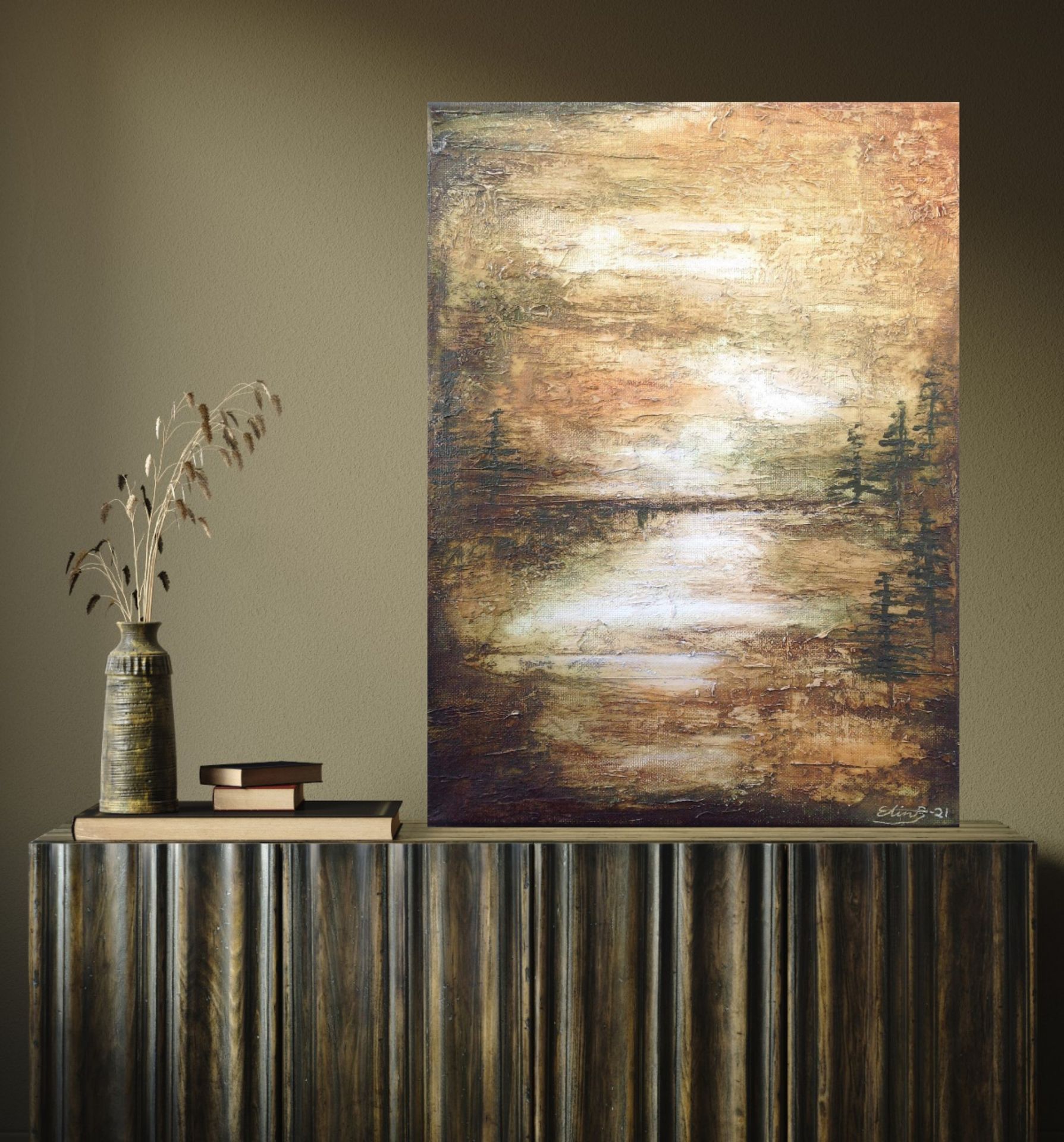 abstrakt natur
