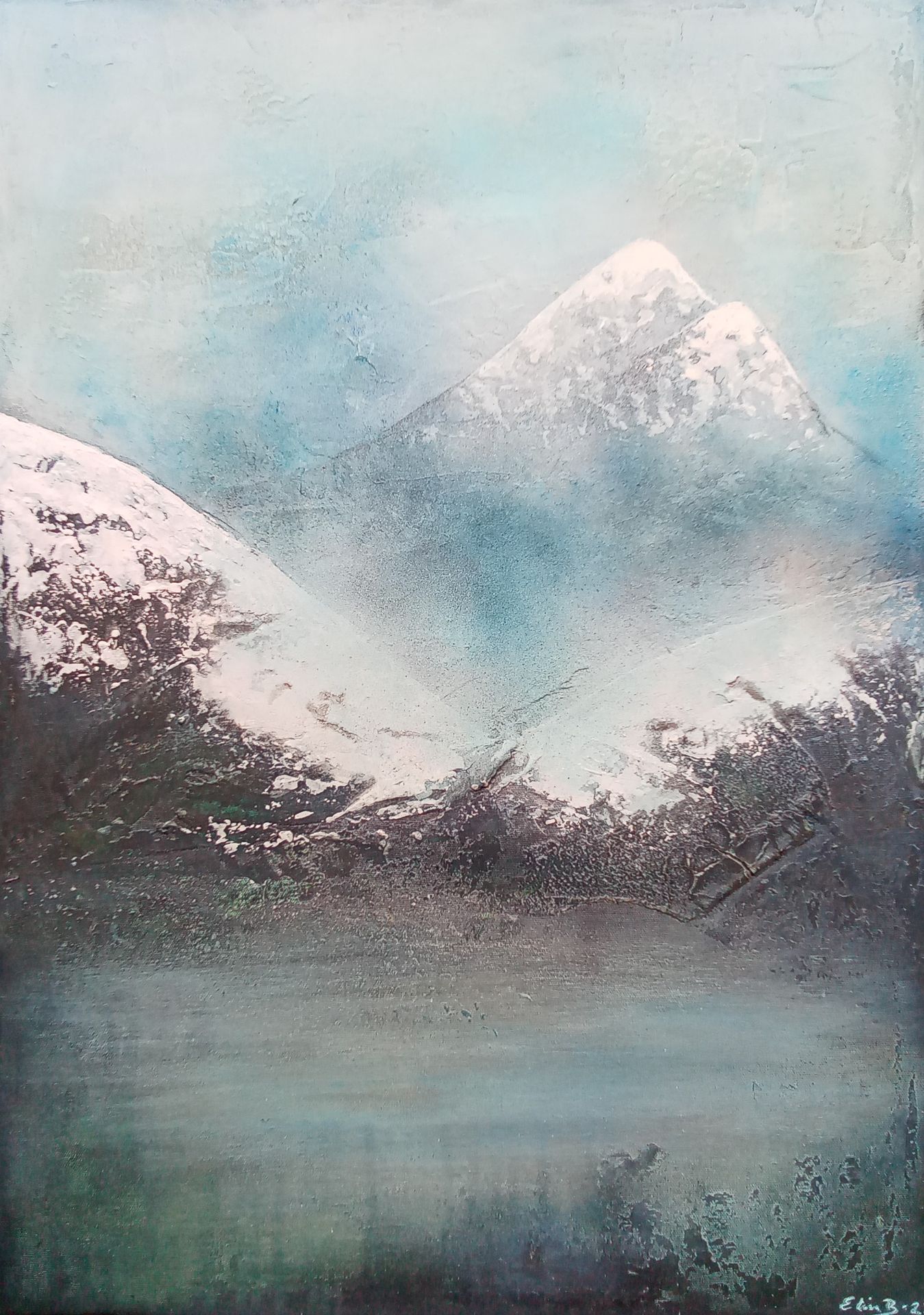 Giclée trykk, "Mountain spring