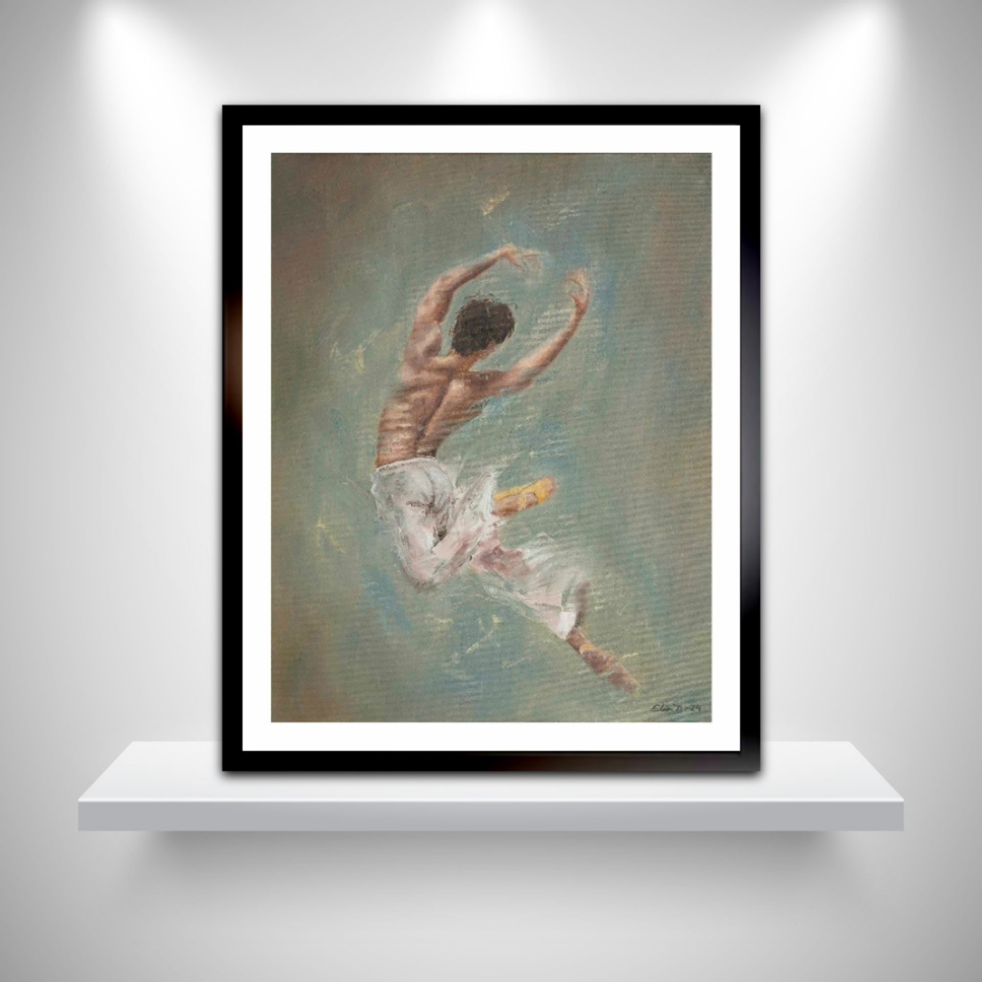 Joyful dancer