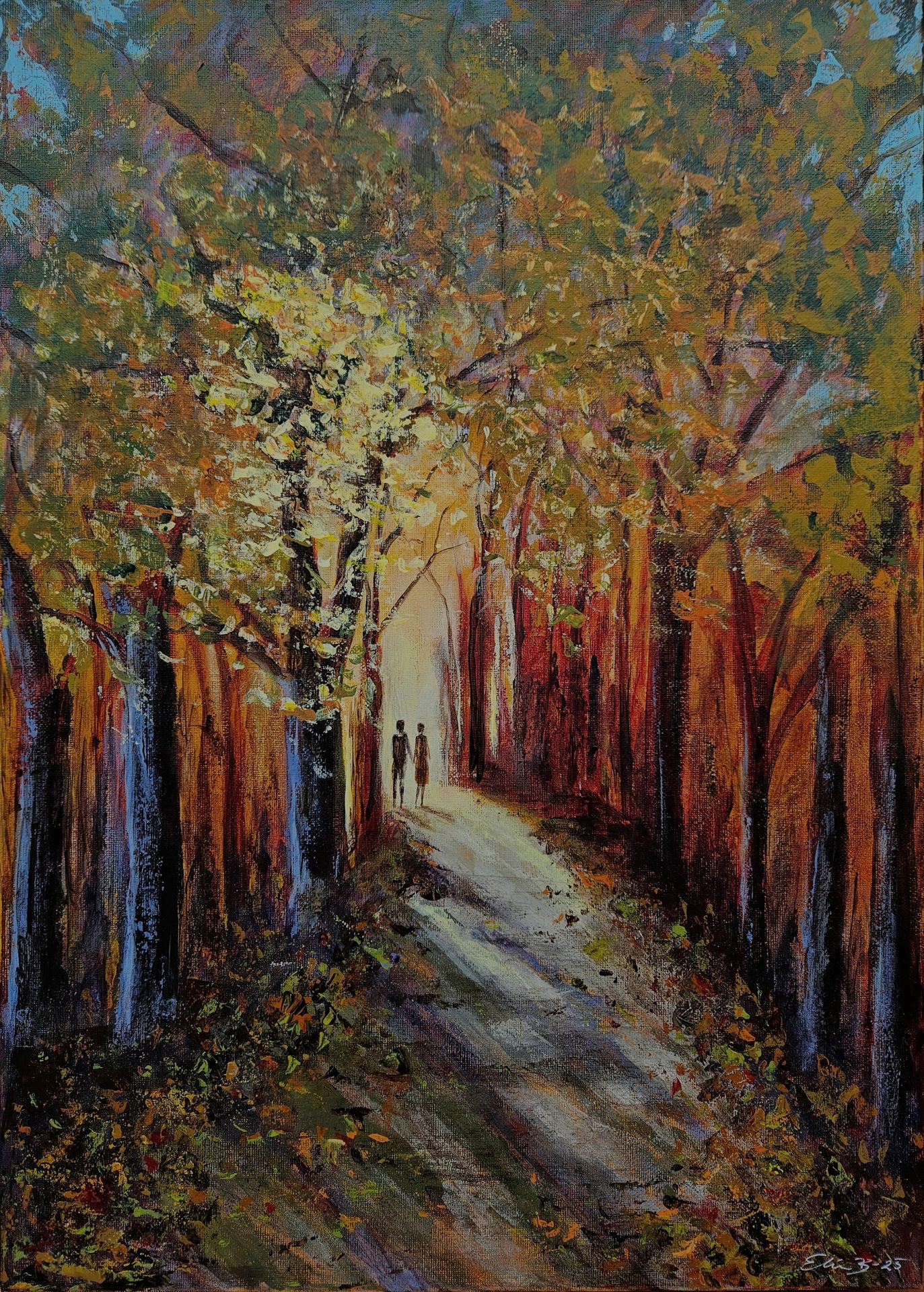 Towards the light
